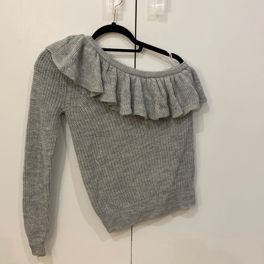 Off the shoulder sweater